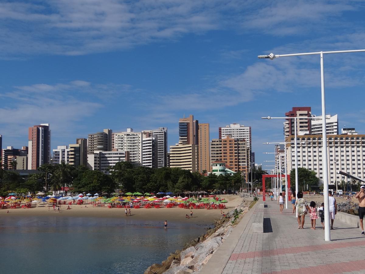 Apartamento Em Andar Alto Com Vista Mar Meireles フォルタレザ エクステリア 写真